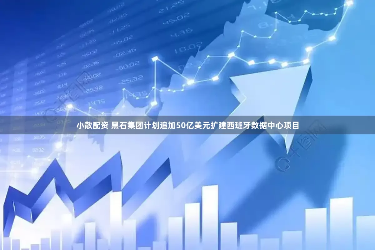 小散配资 黑石集团计划追加50亿美元扩建西班牙数据中心项目